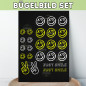 Preview: Bügelbild Set Just Smile